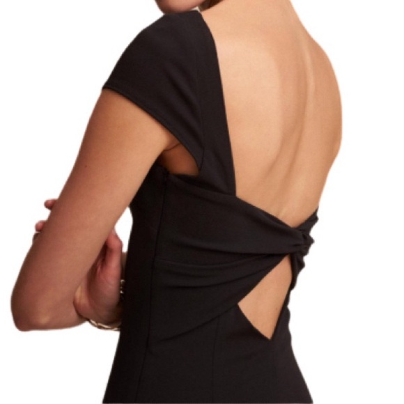 Katie May Madison Black Twist Back Gown - Sz 4 - Picture 3 of 9